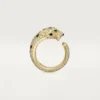 Panthere De Cartier Ring – Yellow Gold, Emeralds, Onyx, Diamonds – Cartier