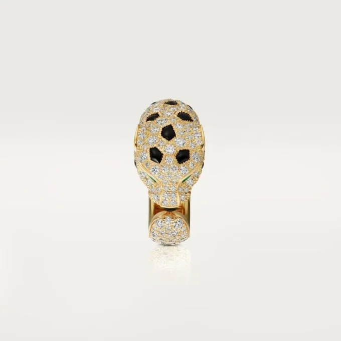 Panthere De Cartier Ring – Yellow Gold, Emeralds, Onyx, Diamonds – Cartier
