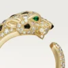 Panthere De Cartier Ring – Yellow Gold, Emeralds, Onyx, Diamonds – Cartier