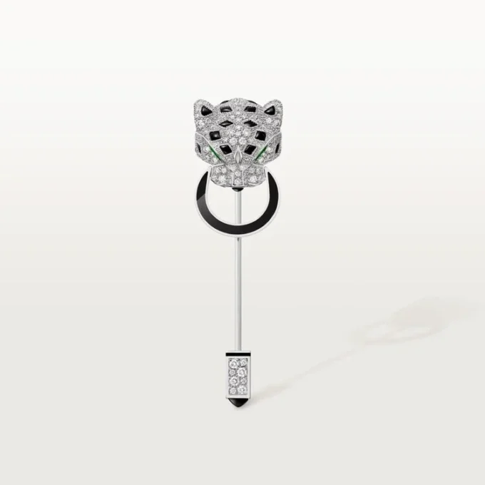 Panthere De Cartier Tie Pin