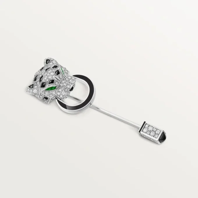 Panthere De Cartier Tie Pin