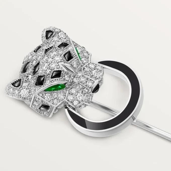 Panthere De Cartier Tie Pin