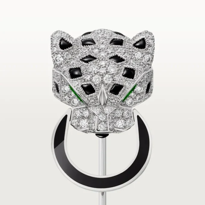 Panthere De Cartier Tie Pin