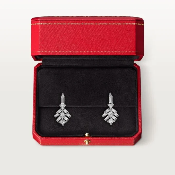Reflection De Cartier Earrings – White Gold, Diamonds – Cartier