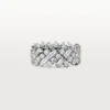 Reflection De Cartier Wedding Band, Diamonds