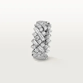 Reflection De Cartier Wedding Band, Diamonds