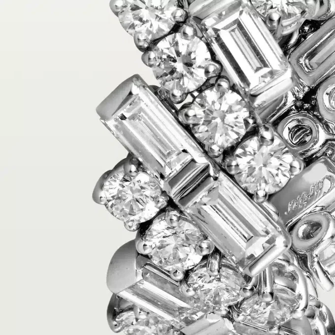 Reflection De Cartier Wedding Band, Diamonds