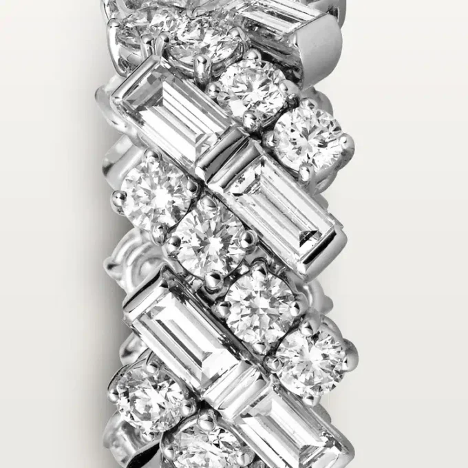 Reflection De Cartier Wedding Band, Diamonds
