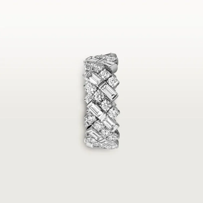 Reflection De Cartier Wedding Band, Diamonds