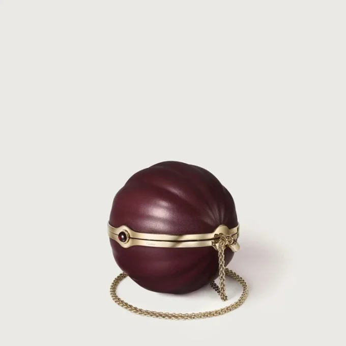 Round Bag with Gadroon Motif, Cartier Soir