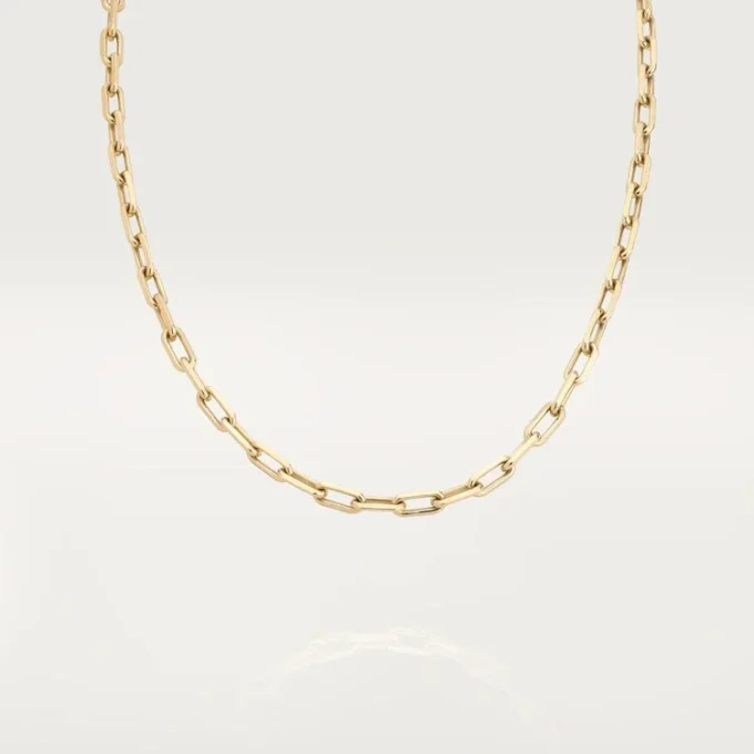 Santos De Cartier Necklace, Chain, Medium Model Santos De Cartier Necklace, Chain, Medium Model