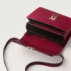 Shoulder Bag, Mini, Double C De Cartier – Cherry Red Calfskin, Gold and Cherry Red Enamel Finish – Cartier