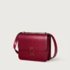 Shoulder Bag, Mini, Double C De Cartier – Cherry Red Calfskin, Gold and Cherry Red Enamel Finish – Cartier