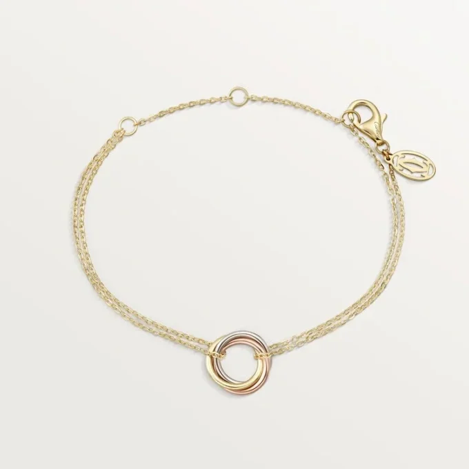 Trinity Bracelet, on Chain Trinity Bracelet, on Chain