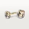 Trinity Cufflinks – Yellow, Pink and White Gold – Cartier