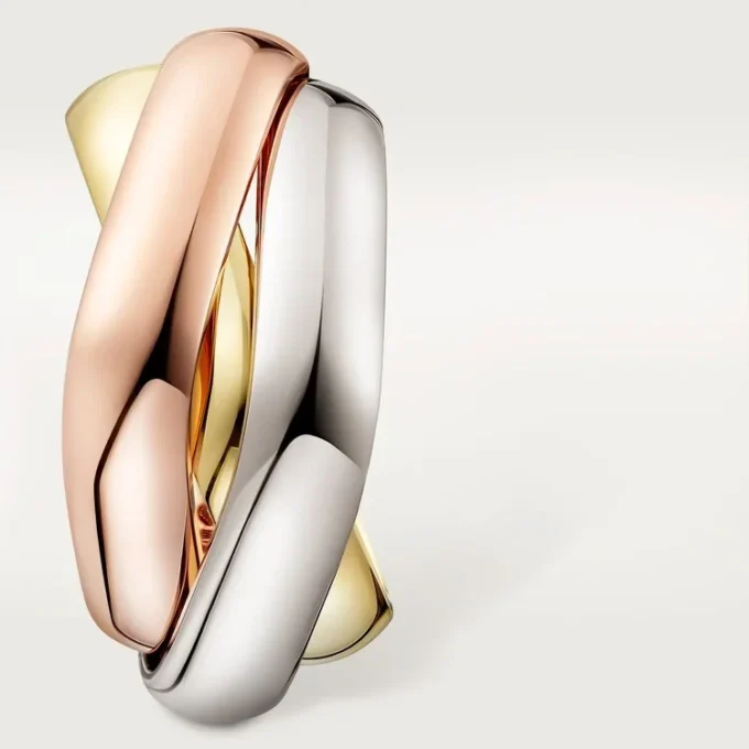 Trinity Earrings, Cushion-Shaped Trinity Earrings, Cushion-Shaped