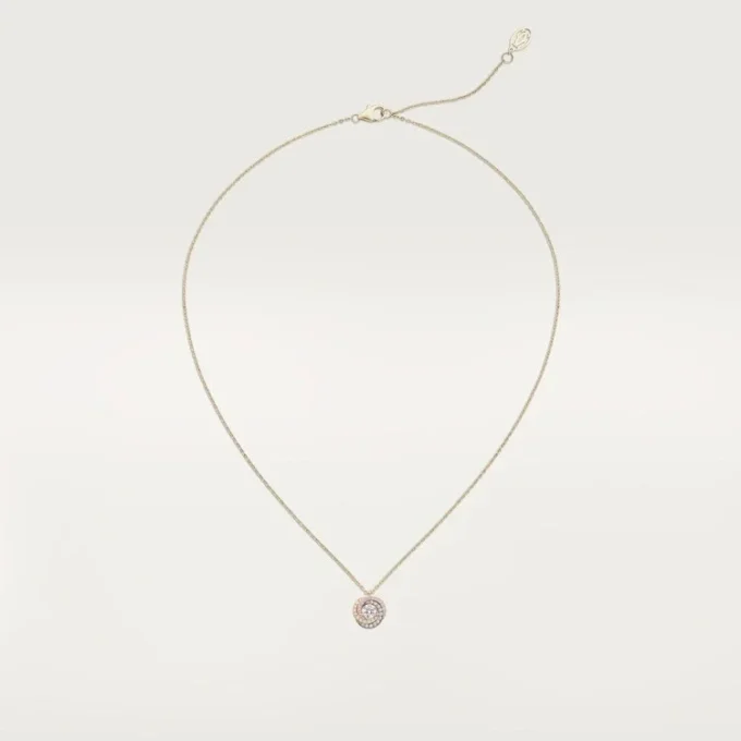 Trinity Pendant, 1 Diamond, Paved Trinity Pendant, 1 Diamond, Paved