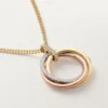 Trinity Pendant, Large Model, Semi-Paved Trinity Pendant, Large Model, Semi-Paved