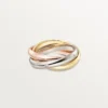 Trinity Ring, Classic Model, 5 Diamonds