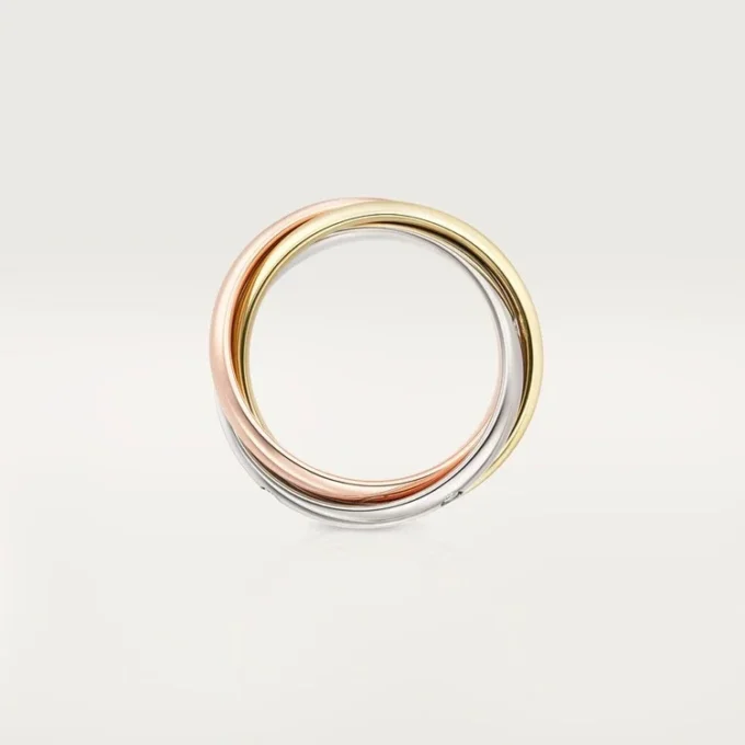 Trinity Ring, Classic Model, 5 Diamonds