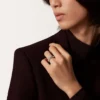 Trinity Ring, Classic Model, Half-Paved