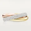 Trinity Ring, Classic Model, Half-Paved