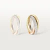 Trinity Ring, Classic Model, Half-Paved