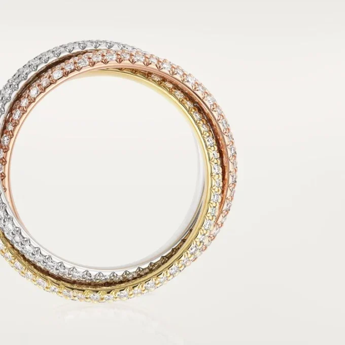 Trinity Ring, Classic Model, Paved