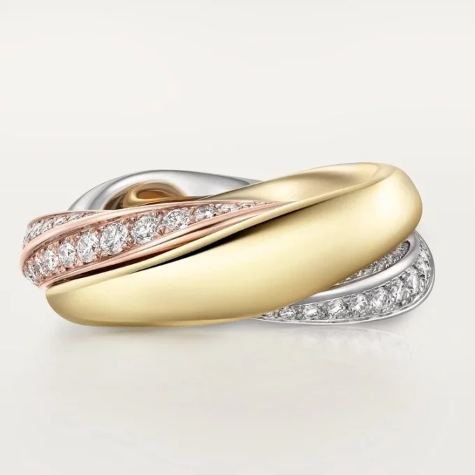 Trinity Ring, Half-Paved