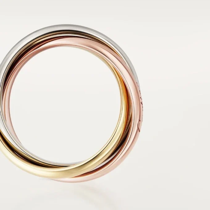 Trinity Ring in Tricolor Gold, Classic Model | Cartier Us