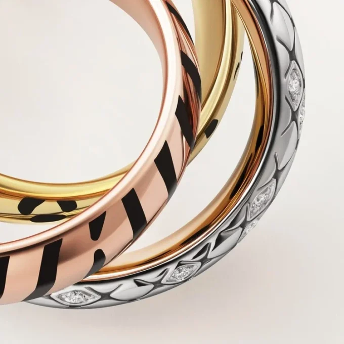 Trinity Ring, Lacquer, Half-Paved
