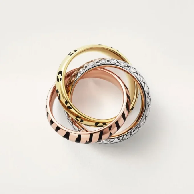 Trinity Ring, Lacquer, Half-Paved