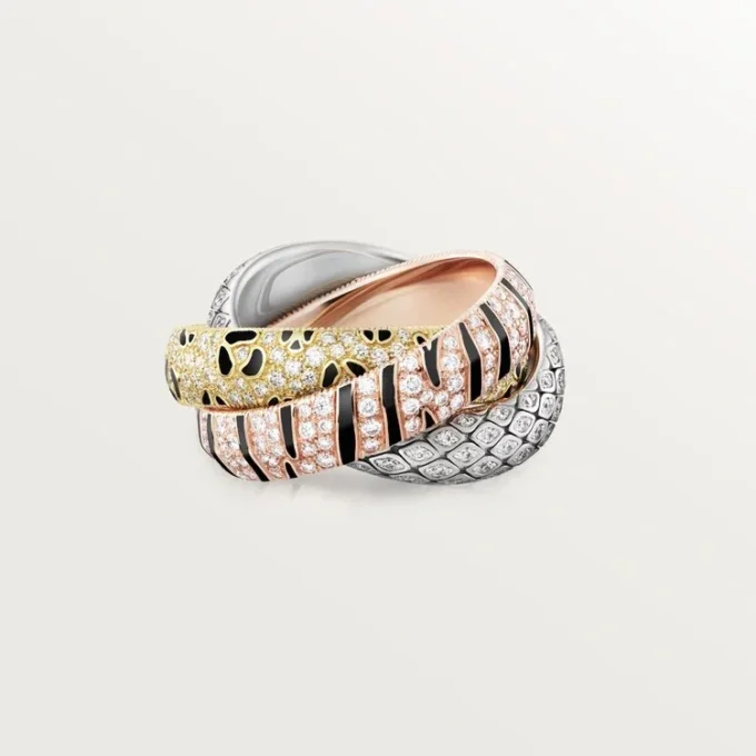 Trinity Ring, Lacquer, Paved