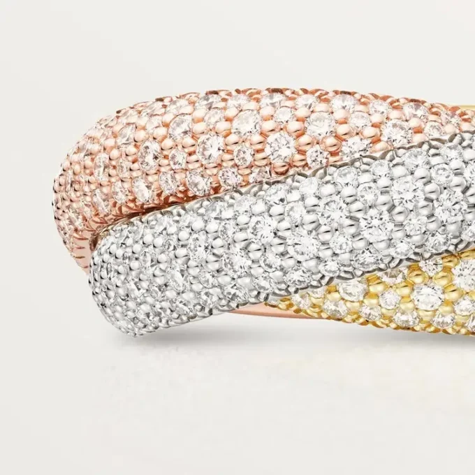 Trinity Ring, Large Model, Paved