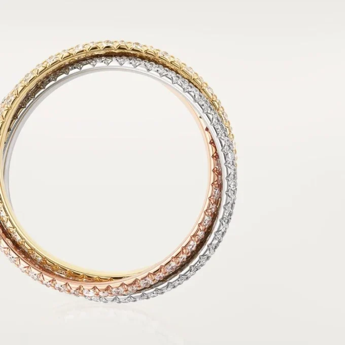 Trinity Ring, Small Model, Paved