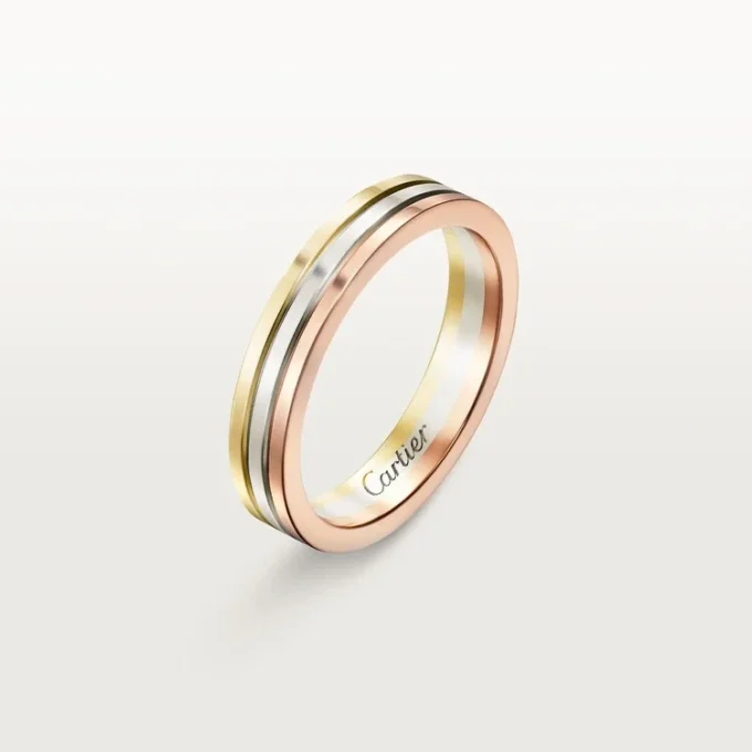 Vendome Louis Cartier Wedding Band, 3.5 Mm Width Vendome Louis Cartier Wedding Band, 3.5 Mm Width