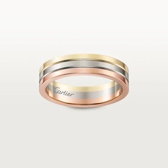 Vendome Louis Cartier Wedding Band – White Gold, Yellow Gold, Rose Gold – Cartier Vendome Louis Cartier Wedding Band – White Gold, Yellow Gold, Rose Gold – Cartier