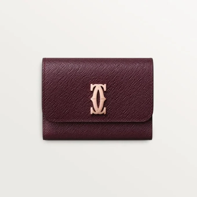 Wallet, C De Cartier Wallet, C De Cartier